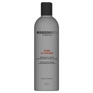 KEROGREEN Шампунь Pure & Volume для объема и роста волос, 250 мл