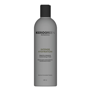 KEROGREEN Маска Intense Hydration для интенсивного увлажнения волос, 250 мл