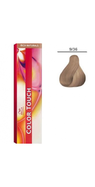 Фото WELLA Color Touch Rich Naturals Оттеночная краска без аммиака оттенок 9/36