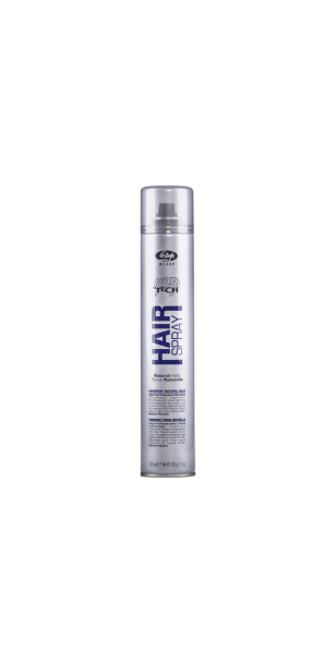 Фото Lisap Milano Лак для укладки волос нормальной фиксации High Tech Hair Spray Natural Hold, 500 мл