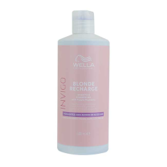 WELLA INVIGO Blonde Recharge Шампунь-нейтрализатор желтизны для холодных светлых оттенков волос, 500 мл