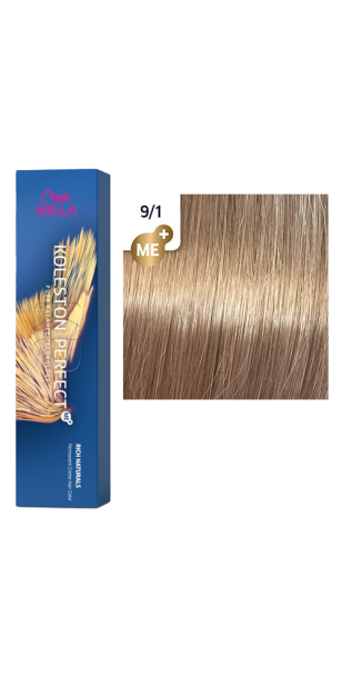 Фото WELLA Koleston Perfect ME+ Крем-краска стойкая оттенок 9/1