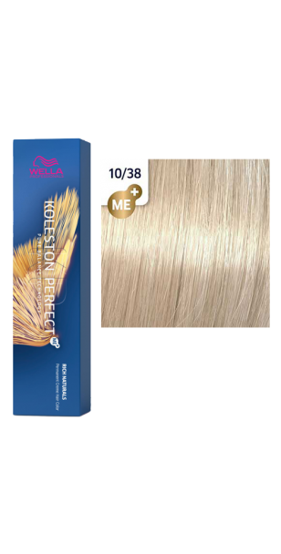 Фото WELLA Koleston Perfect ME+ Крем-краска стойкая оттенок 10/38