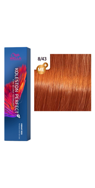 Фото WELLA Koleston Perfect ME+ Крем-краска стойкая оттенок 8/43