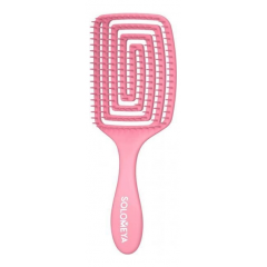 Solomeya Расчёска для сухих и влажных волос с ароматом клубники  Brush Paddl