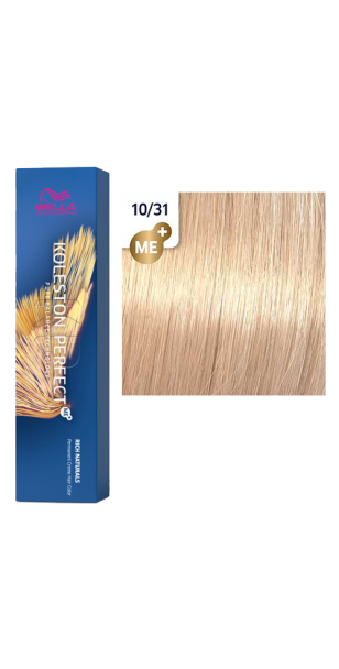 Фото WELLA Koleston Perfect ME+ Крем-краска стойкая оттенок 10/31