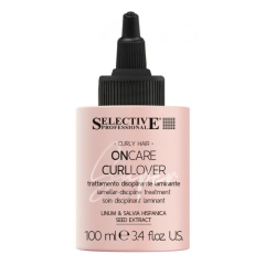 Selective Professional OnCare Curllover Super Laminante Супердисциплинирующий флюид для ламинирования кудрявых волос, 100 мл