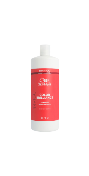 Фото WELLA INVIGO Color Brilliance Шампунь для защиты цвета окрашенных жестких волос, 1000 мл