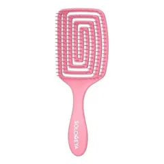 Solomeya Расчёска для сухих и влажных волос с ароматом клубники  Brush Paddl
