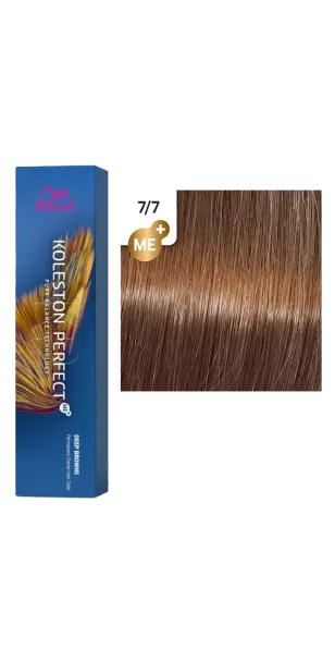Фото WELLA Koleston Perfect ME+ Крем-краска стойкая оттенок 7/7
