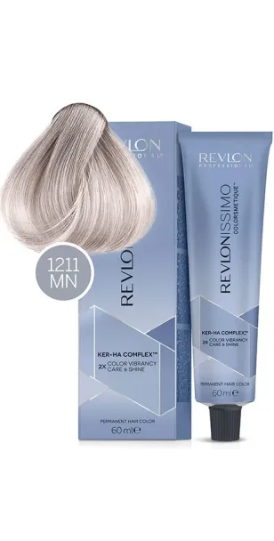Фото Revlon Professional Revlonissimo Colorsmetique Краска для волос оттенок 1211MN (интенсивный пепельный блондин)