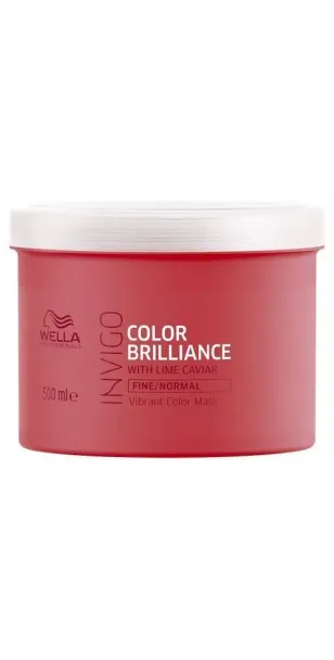 Фото WELLA INVIGO Color Brilliance Маска для окрашенных нормальных и тонких волос, 500 мл