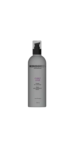 Фото KEROGREEN Крем для вьющихся волос Curly Love, 150 мл