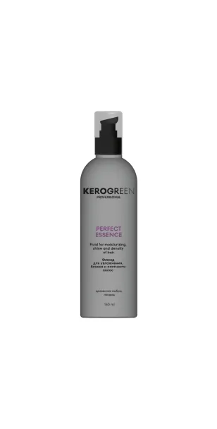 Фото KEROGREEN Флюид для увлажнения, блеска и плотности волос Perfect Essence, 150 мл
