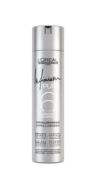Фото L'OREAL Infinium Pure Extra Strong Лак экстра-сильной фиксации без запаха,  300 мл
