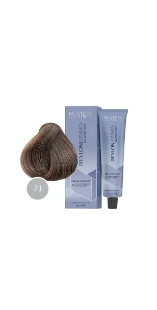 Фото Revlon Professional Revlonissimo Colorsmetique Краска для волос оттенок 7-1 (блондин пепельный)