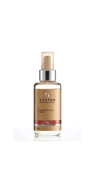 Фото SYSTEM PROFESSIONAL  SP Diamond LuxeOil Эликсир для восстановления кератина, 100мл
