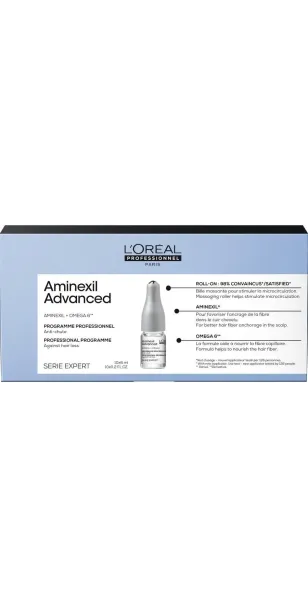 Фото L'OREAL  PROFESSIONNЕL EXPERT AMINEXIL ADVANCED Ампулы против выпадения волос Аминексил, 10 шт.