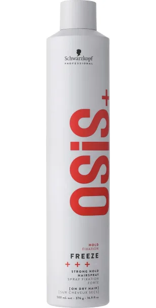 Фото Schwarzkopf Osis+  Freeze HairSpray Лак для волос сильной фиксации, 500 мл