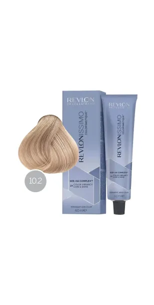 Фото Revlon Professional Revlonissimo Colorsmetique Краска для волос оттенок 10-2 (очень сильно светлый блондин переливающийся)