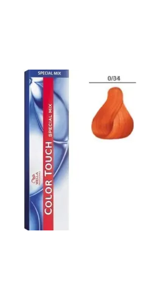 Фото WELLA Color Touch Special Mix Оттеночная краска без аммиака оттенок 0/34