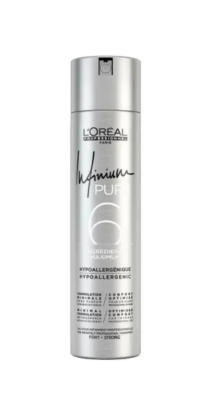 Фото L'OREAL Infinium Pure Strong Лак сильной фиксации без запаха,  300 мл