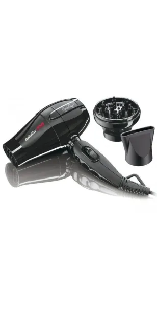 Фото BABYLISS PRO Фен BamBino черный 1200W