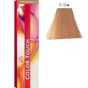 WELLA Color Touch Rich Naturals Оттеночная краска без аммиака оттенок 8/38