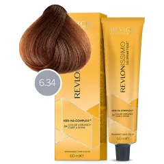 Revlon Professional Revlonissimo Colorsmetique Краска для волос оттенок 6-34 (темный блондин золотисто-медный)