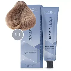 Revlon Professional Revlonissimo Colorsmetique Краска для волос оттенок 9-1 (очень светлый блондин пепельный)