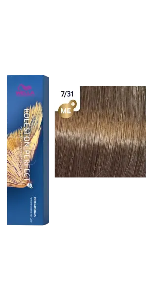 Фото WELLA Koleston Perfect ME+ Крем-краска стойкая оттенок 7/31