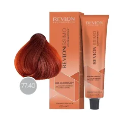 Revlon Professional Revlonissimo Colorsmetique Краска для волос оттенок 77-40 (блондин насыщенно-медный)