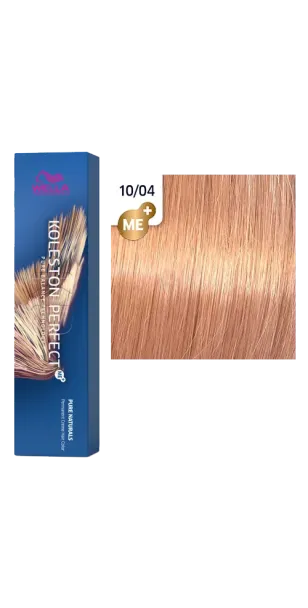 Фото WELLA Koleston Perfect Крем-краска стойкая оттенок 10/04