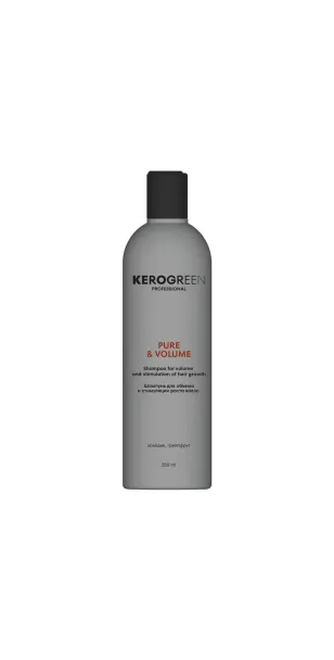 Фото KEROGREEN Шампунь Pure & Volume для объема и роста волос, 250 мл