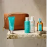 Фото MOROCCANOIL Дорожный набор 2024 Объем (шампунь+кондиционер+масло +крем д/рук)