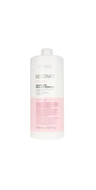 Фото REVLON RESTART Color Protective Micellar Shampoo Мицеллярный шампунь для окрашенных волос, 1000 мл