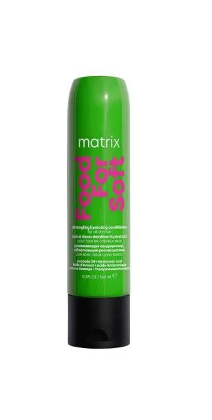 Фото MATRIX Food For Soft Увлажняющий кондиционер для сухих волос с маслом авокадо и гиалуроновой кислотой, 300 мл