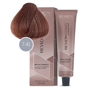 Revlon Professional Revlonissimo Colorsmetique Краска для волос оттенок 7-41 (блондин медно-пепельный)