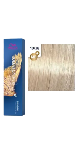 Фото WELLA Koleston Perfect ME+ Крем-краска стойкая оттенок 10/38