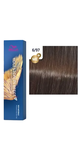 Фото WELLA Koleston Perfect ME+ Крем-краска стойкая оттенок 6/97
