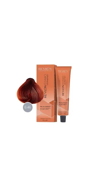 Фото Revlon Professional Revlonissimo Colorsmetique Краска для волос оттенок 6-46 (темный блондин медно-красный)