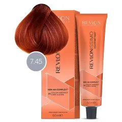 Revlon Professional Revlonissimo Colorsmetique Краска для волос оттенок 7-45 (блондин медно-махагоновый)