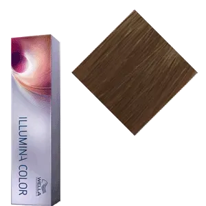 Wella Illumina Color Крем-краска оттенок 6.37 (светлый блонд золотисто коричневый)
