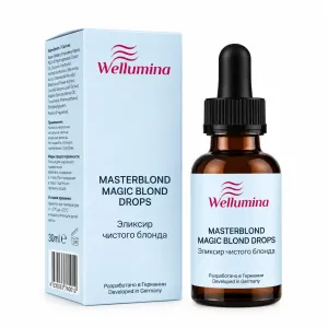 Wellumina MASTERBLOND MAGIC BLOND DROPS Эликсир чистого блонда, 30 мл