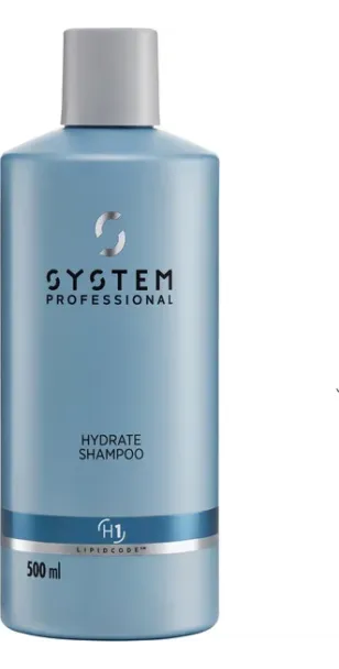 Фото SYSTEM PROFESSIONAL HYDRATE Shampoo Шампунь увлажняющий для нормальных и сухих волос, 500 мл 