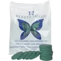 BEAUTY IMAGE Воск в дисках "Стандарт" Зеленый, 1000 г