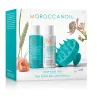 Фото MOROCCANOIL Набор Scalp Discovery (баланс.шамп. 70мл + баланс.конд. 70мл + щетка)