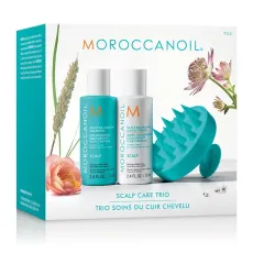 MOROCCANOIL Набор Scalp Discovery (баланс.шамп. 70мл + баланс.конд. 70мл + щетка)