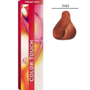 WELLA Color Touch Vibrant Reds Оттеночная краска без аммиака оттенок 7/43