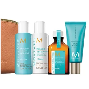 MOROCCANOIL Дорожный набор 2024 Объем (шампунь+кондиционер+масло +крем д/рук)